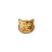 Разделительная бусина Голова кошки TierraCast Золото 9х10х5мм, отверстие 1мм, 94-5557-25, 1шт - Разделительная бусина Голова кошки TierraCast Золото, 9*10*5мм, отверстие 1мм, 94-5557-25, 1шт