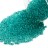 Бисер чешский PRECIOSA круглый 10/0 01165 бирюзовый прозрачный, 1 сорт, 50г - Бисер чешский PRECIOSA круглый 10/0 01165 бирюзовый прозрачный, 1 сорт, 50г