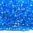 Бисер чешский PRECIOSA Богемский граненый, рубка 9/0 61030 голубой прозрачный радужный, около 10 грамм - Бисер чешский PRECIOSA Богемский граненый, рубка 9/0 61030 голубой прозрачный радужный, около 10 грамм