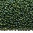Бисер японский MIYUKI круглый 11/0 #4699 зеленый, матовый радужный непрозрачный, 10 грамм - Бисер японский MIYUKI круглый 11/0 #4699 зеленый, матовый радужный непрозрачный, 10 грамм