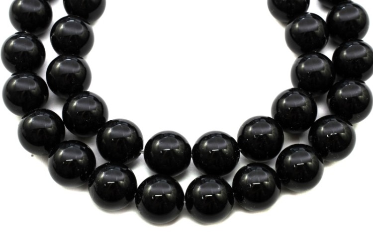 Жемчуг Preciosa Maxima, цвет magic black, 12мм, 704-144, 2шт Жемчуг Preciosa Maxima, цвет magic black, 12мм, 704-144, 2шт