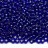 Бисер японский TOHO круглый 11/0 #0028 кобальт, серебряная линия внутри, 10 грамм - Бисер японский TOHO круглый 11/0 #0028 кобальт, серебряная линия внутри, 10 грамм