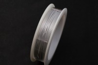 Ювелирный тросик Flex-rite 49 strand, толщина 0,45мм, цвет жемчужное серебро, 1017-018, катушка 3,05м