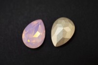 Кристалл Капля 18х13мм, цвет Rose Water Opal Premium, стекло, 26-078, 1шт