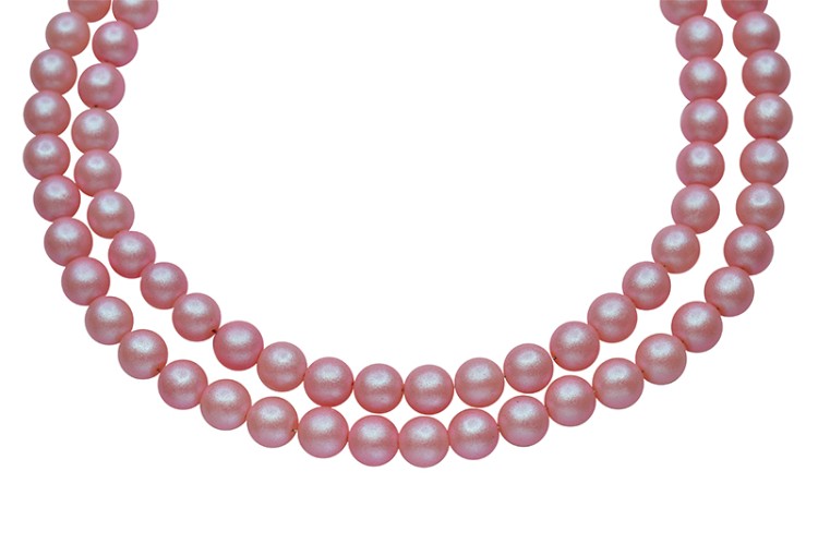 Жемчуг Preciosa, цвет 27482 перламутровый темно-розовый, 4мм, 10шт Жемчуг Preciosa, цвет 27482 перламутровый темно-розовый, 4мм, 10шт