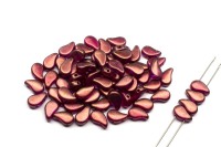 Бусины PaisleyDuo 8х5мм, отверстие 0,8мм, цвет 00030/29260 Halo French Rose, 751-053, 10г (около 37шт)
