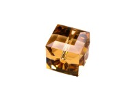Бусина куб Swarovski 5601 #246 8мм Light Colorado Topaz, 5601-8-246, 1шт