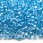 Бисер японский TOHO Treasure цилиндрический 11/0 #0781 хрусталь/голубой радужный, окрашенный изнутри, 5 грамм - Бисер японский TOHO Treasure цилиндрический 11/0 #0781 хрусталь/голубой радужный, окрашенный изнутри, 5 грамм