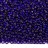 Бисер чешский PRECIOSA круглый 10/0 37100 синий, серебряная линия внутри, квадратное отверстие, 20 грамм - Бисер чешский PRECIOSA круглый 10/0 37100 синий, серебряная линия внутри, квадратное отверстие, 20 грамм