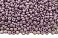 Бисер японский TOHO круглый 11/0 #0554F сирень матовый, гальванизированный, 10 грамм