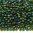 Бисер японский TOHO круглый 11/0 #0397 зеленый/фиолетовый радужный, окрашенный изнутри, 10 грамм - Бисер японский TOHO круглый 11/0 #0397 зеленый/фиолетовый радужный, окрашенный изнутри, 10 грамм