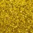 Бисер чешский PRECIOSA Богемский граненый, рубка 9/0 87010 желтый, серебряная линия внутри, около 10 грамм - Бисер чешский PRECIOSA Богемский граненый, рубка 9/0 87010 желтый, серебряная линия внутри, 10 г