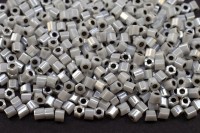 Бисер японский TOHO Hexagon шестиугольный 11/0 #0820 серый/черный, окрашенный изнутри, 5 грамм