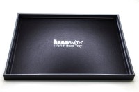 Органайзер Beadsmith для работы с бисером и бусинами, размер 36х29см, цвет серый/черный, 32-088, 1шт