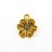 Подвеска Цветок яблони TierraCast 17х14,5мм, отверстие 2,5мм, цвет античное золото, 94-2372-26, 1шт - Подвеска Цветок яблони TierraCast 17х14,5мм, отверстие 2,5мм, цвет античное золото, 94-2372-26, 1шт
