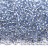 Бисер японский MIYUKI круглый 11/0 #2430 светлый голубой, серебряная линия внутри, 10 грамм - Бисер японский MIYUKI круглый 11/0 #2430 светлый голубой, серебряная линия внутри, 10 грамм