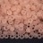 Бисер японский TOHO круглый 6/0 #0011F розалин, матовый прозрачный, 10 грамм - Бисер японский TOHO круглый 6/0 #0011F розалин, матовый прозрачный, 10 грамм