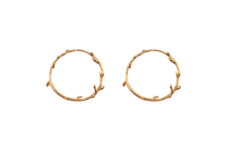 Коннектор Круг 33х3мм, цвет золото, латунь, 18К позолота, 14-203, 2шт Коннектор Круг 33х3мм, цвет золото, латунь, 18К позолота, 14-203, 2шт