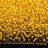Бисер чешский PRECIOSA круглый 10/0 38386 прозрачный, желтая линия внутри, 1 сорт, 50г - Бисер чешский PRECIOSA круглый 10/0 38386 прозрачный, желтая линия внутри, 1 сорт, 50г