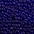 Бисер чешский PRECIOSA круглый 6/0 30100 синий прозрачный, 50г - Бисер чешский PRECIOSA круглый 6/0 30100 синий прозрачный, 50г