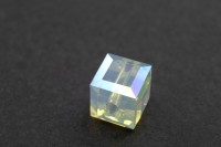 Бусина куб Swarovski 5601 #234 SHIMB 6мм White Opal Shimmer B, 5601-6-234-963, 1шт