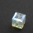 Бусина куб Swarovski 5601 #234 SHIMB 6мм White Opal Shimmer B, 5601-6-234-963, 1шт - Бусина куб Swarovski 5601 #234 SHIMB 6мм White Opal Shimmer B, 5601-6-234-963, 1шт