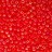 Бисер японский TOHO круглый 11/0 #0165 светлый сиамский рубин, радужный прозрачный, 10 грамм - Бисер японский TOHO круглый 11/0 #0165 светлый сиамский рубин, радужный прозрачный, 10 грамм