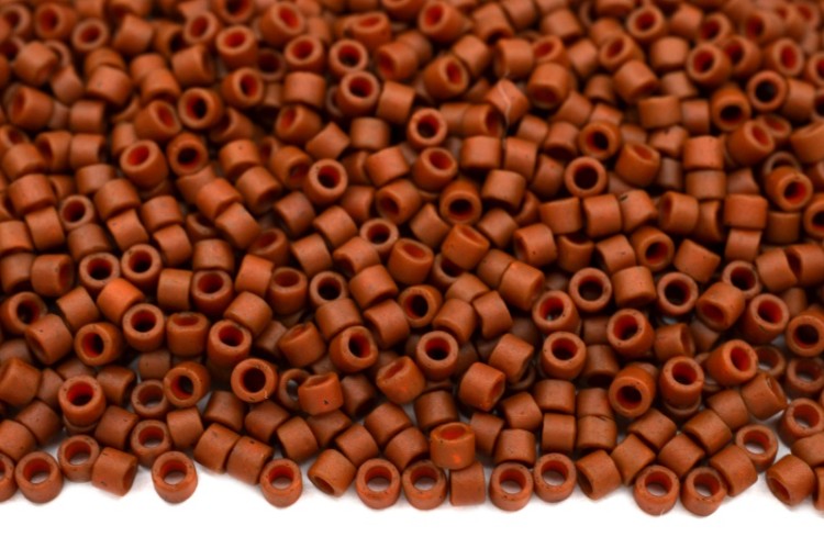 Бисер японский MIYUKI Delica цилиндр 11/0 DB-0794 охра, матовый непрозрачный, 5 грамм Бисер японский MIYUKI Delica цилиндр 11/0 DB-0794 охра, матовый непрозрачный, 5 грамм