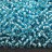Бисер японский TOHO круглый 11/0 #0023 аквамарин, серебряная линия внутри, 10 грамм - Бисер японский TOHO круглый 11/0 #0023 аквамарин, серебряная линия внутри, 10 грамм