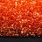 Бисер японский MIYUKI Delica цилиндр 11/0 DB-1887 оранжевый, глянцевый прозрачный, 5 грамм - Бисер японский MIYUKI Delica цилиндр 11/0 DB-1887 оранжевый, глянцевый прозрачный, 5 грамм