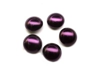 Glass Pearl Cabochon 8мм, цвет 70979 Purple, 756-008, 5шт