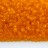 Бисер чешский PRECIOSA круглый 10/0 80060М матовый оранжевый прозрачный, 1 сорт, 50г - Бисер чешский PRECIOSA круглый 10/0 80060М матовый оранжевый прозрачный, 1 сорт, 50г