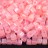 Бисер японский TOHO Cube кубический 4мм #0145 нежно-розовый, цейлон, 5 грамм - Бисер японский TOHO Cube кубический 4мм #0145 нежно-розовый, цейлон, 5 грамм