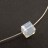 Бусина куб Swarovski 5601 #234 6мм White Opal, 5601-6-234, 1шт - Бусина куб Swarovski 5601 #234 6мм White Opal, 5601-6-234, 1шт