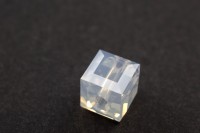 Бусина куб Swarovski 5601 #234 6мм White Opal, 5601-6-234, 1шт