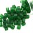 Бисер японский Miyuki Cube кубический 4мм #0146F зеленый, матовый прозрачный, 10 грамм - Бисер японский Miyuki Cube кубический 4мм #0146F зеленый, матовый прозрачный, 10 грамм