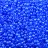 Бисер чешский PRECIOSA круглый 10/0 08336 голубой, жемчужная линия внутри, 20 грамм - Бисер чешский PRECIOSA круглый 10/0 08336 голубой, жемчужная линия внутри, 20 грамм