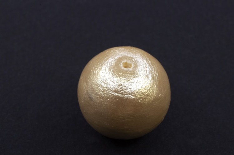 Хлопковый жемчуг Miyuki Cotton Pearl 20мм, цвет Off-White, 744-014, 1шт Хлопковый жемчуг Miyuki Cotton Pearl 20мм, цвет Off-White, 744-014, 1шт