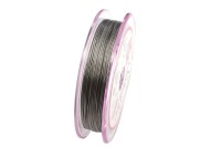 Ювелирный тросик SakuLux7 Flexy7, 0,45мм, 25м, цвет стальной, 1017-142