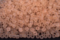 Бисер японский TOHO круглый 11/0 #0011F розалин, матовый прозрачный, 10грамм