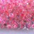 Бисер японский TOHO Magatama 3мм #0191C хрусталь/ярко-розовый радужный, окрашенный изнутри, 5 грамм - Бисер японский TOHO Magatama 3мм #0191C хрусталь/ярко-розовый радужный, окрашенный изнутри, 5 грамм