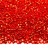 Бисер японский TOHO круглый 15/0 #0025B сиамский рубин, серебряная линия внутри, 10 грамм - Бисер японский TOHO круглый 15/0 #0025B сиамский рубин, серебряная линия внутри, 10 грамм