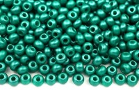 Бисер чешский PRECIOSA круглый 8/0 22017 изумрудно-зеленый, PermaLux, 50г