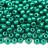 Бисер чешский PRECIOSA круглый 8/0 22017 изумрудно-зеленый, PermaLux, 50г - Бисер чешский PRECIOSA круглый 8/0 22017 изумрудно-зеленый, PermaLux, 50г