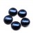Glass Pearl Cabochon 8мм, цвет 70968 Midnight Blue, 756-007, 5шт - Glass Pearl Cabochon 8мм, цвет 70968 Midnight Blue, 756-007, 5шт
