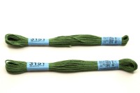 Мулине Gamma, цвет 3151 зеленый, хлопок, 8м, 1шт