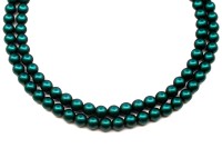 Жемчуг Preciosa, цвет 70135 матовый изумруд, 4мм, 10шт