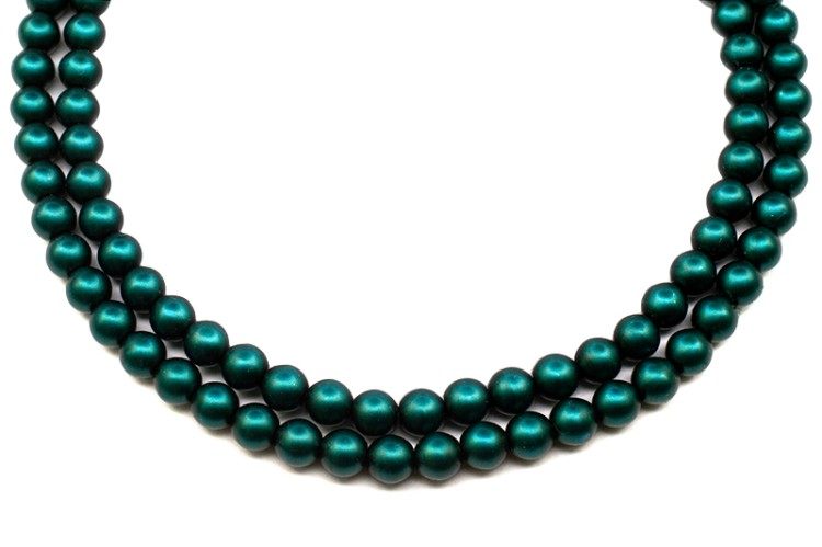 Жемчуг Preciosa, цвет 70135 матовый изумруд, 4мм, 10шт Жемчуг Preciosa, цвет 70135 матовый изумруд, 4мм, 10шт