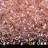 Бисер японский MIYUKI Delica цилиндр 15/0 DBS-1243 розовый туман, прозрачный радужный, 5 грамм - Бисер японский MIYUKI Delica цилиндр 15/0 DBS-1243 розовый туман, прозрачный радужный, 5 грамм