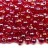 Бисер MIYUKI Drops 3,4мм #0254 красный, радужный прозрачный, 10 грамм - Бисер MIYUKI Drops 3,4мм #0254 красный, радужный прозрачный, 10 грамм